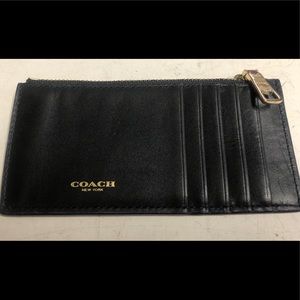 Coach Zipper Coin/Card Slot Wallet